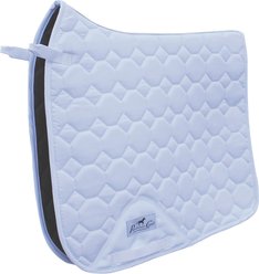 Professional's Choice Dressage Horse Saddle Pad, White, 24 x 21.5-in