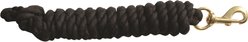 Professional's Choice Cotton Horse Lead Rope, Black, 10-ft
