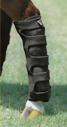 Professional's Choice Six Pocket Ice Horse Boots, Black, 2 count