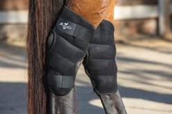 Professional's Choice Hock Ice Horse Boot, Black, 2 count