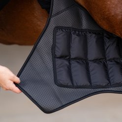 Professional's Choice Stifle Ice Horse Wrap, Black, 2 count slide 2 of 2