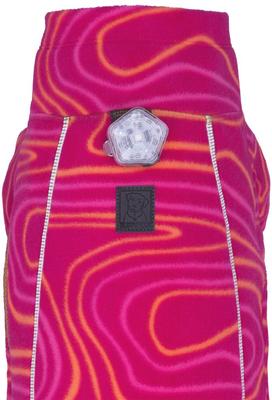 Show full view: Ruffwear Climate Changer Stripes Dog Jacket, Strata, X-Small slide 4 of 8