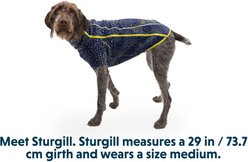 Ruffwear Climate Changer Polka Dot Dog Jacket, Galaxy, X-Small slide 2 of 9