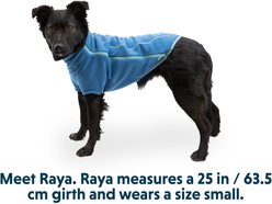 Ruffwear Climate Changer Solid Dog Jacket, Blue Jay, Medium slide 2 of 8
