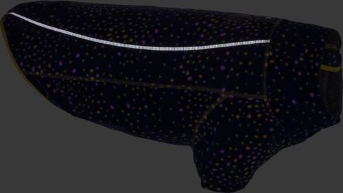 Show full view: Ruffwear Climate Changer Polka Dot Dog Jacket, Galaxy, Small slide 5 of 9