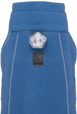 Show full view: Ruffwear Climate Changer Solid Dog Jacket, Blue Jay, Small slide 4 of 8