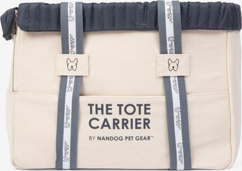 Show full view: Nandog City Tote Dog Carrier Bag, Beige slide 7 of 8