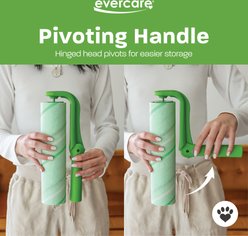 Evercare Pet Plus Easy-Store Mega 50 Layer Handheld Dog & Cat Lint Roller, Green slide 2 of 7