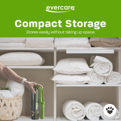 Show full view: Evercare Pet Plus Easy-Store Mega 50 Layer Handheld Dog & Cat Lint Roller, Green slide 5 of 7