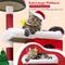 Show in main carousel: Globlazer 72-in Christmas Cat Tree, Red, White, Green slide 6 of 8
