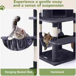 Globlazer 66-in Corner Cat Tree, Dark Gray slide 2 of 7
