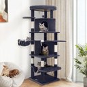 Globlazer 66-in Corner Cat Tree, Dark Gray