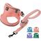 Show in main carousel: Bella & Pal OxyMesh Velcro Step-in Harness & Leash Set, Coral Pink, X-Small slide 1 of 7