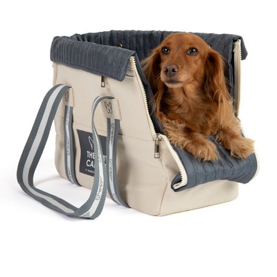 Nandog Nandog City Tote Dog Carrier Bag, Beige