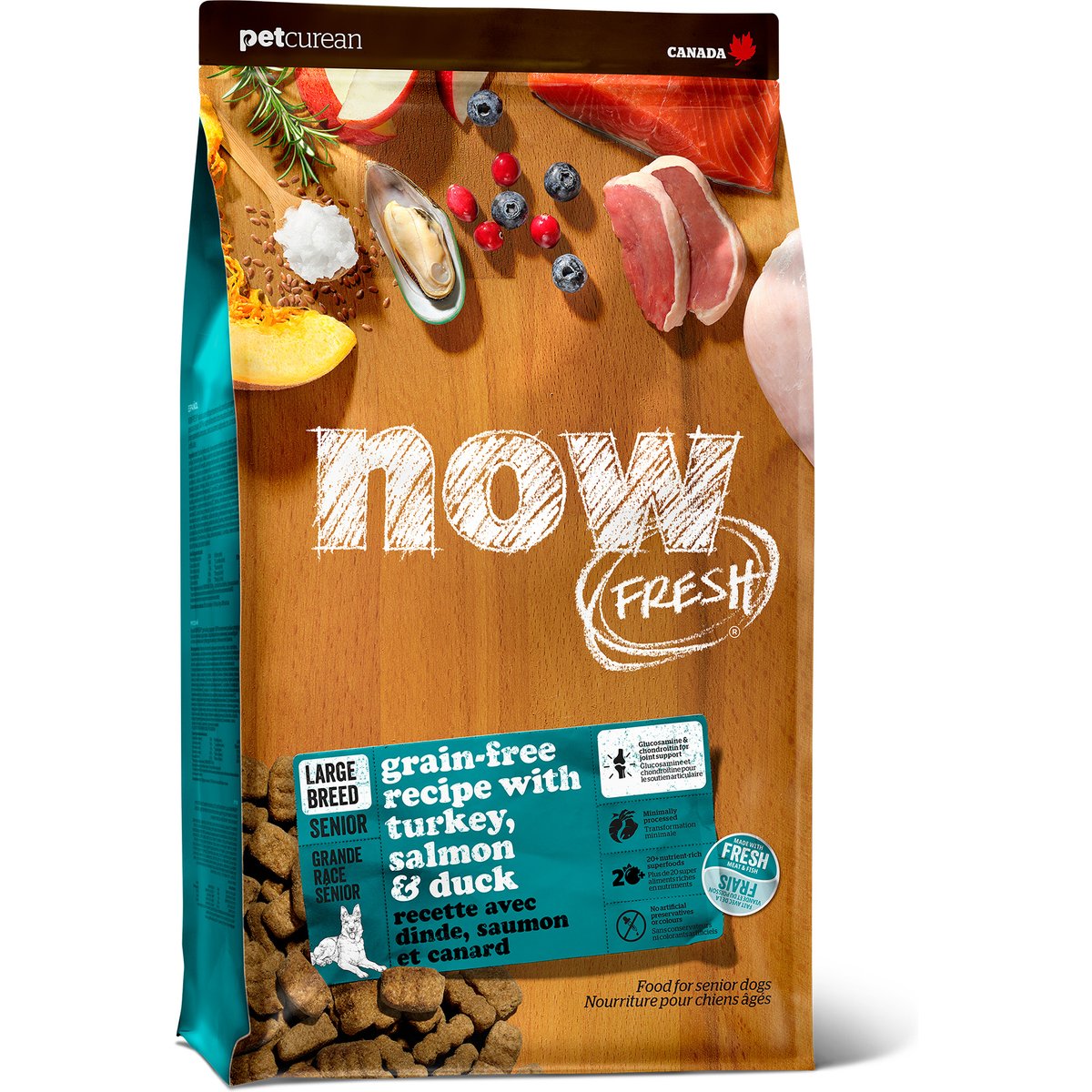 Now Fresh Grain-Free Large Breed Senior Recipe Dry Dog Food, 25-lb bag