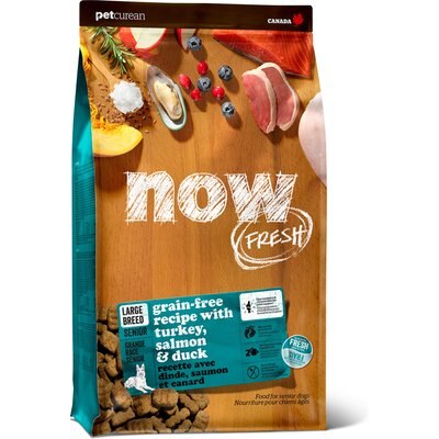 Now Fresh Now Fresh Grain-Free Large Breed Senior Recipe Dry Dog Food, 25-lb bag