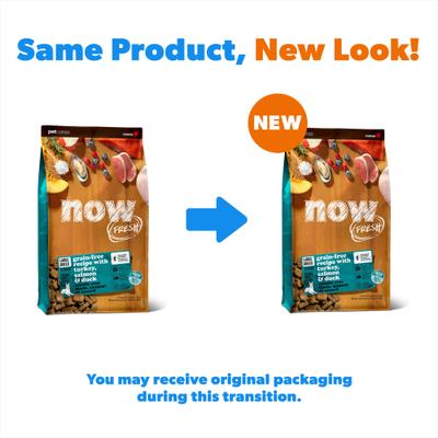 Show full view: Now Fresh Grain-Free Large Breed Senior Recipe Dry Dog Food, 25-lb bag slide 3 of 11