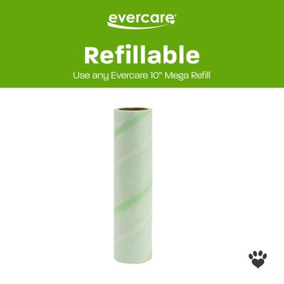 Show full view: Evercare Pet Plus Easy-Store Mega 50 Layer Handheld Dog & Cat Lint Roller, Green slide 6 of 7