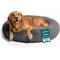 Show in main carousel: FurHaven Calming Cuddler Long Fur Donut Bolster Dog Bed, Gray, Jumbo slide 1 of 11