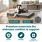 Show in main carousel: FurHaven NAP Ultra Plush Orthopedic Deluxe Cat & Dog Bed with Removable Cover, Gray, Jumbo slide 5 of 12