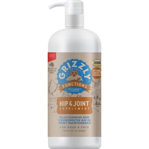 Grizzly Joint Aid Liquid Hip & Joint Health Supplement for Dog & Cat, 32-fl oz bottle