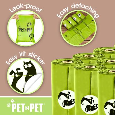 Show full view: PET N PET Plant-based Dog Poop Bags, 120 count slide 2 of 10