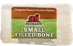 Redbarn Small Peanut Butter Filled Bones Dog Treats, 2.5-in chew, 1 count