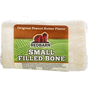 Redbarn Small Peanut Butter Filled Bones Dog Treats, 2.5-in chew, 1 count