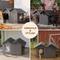 Show in main carousel: Bedsure Heated Extra-Wide Waterproof Outdoor Cat House, Grey, 22.5 x 12.5 x 13.25-in slide 5 of 8