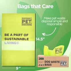 Natural Pet Partners Commercial Plant-based Bulk Roll Dog Waste Bags, 10 Rolls, 2000 count slide 2 of 7