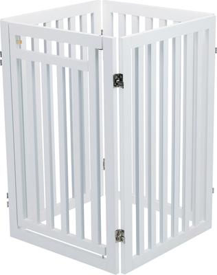 Show full view: TRIXIE Wooden Dog Gate, 63-in, White slide 7 of 8