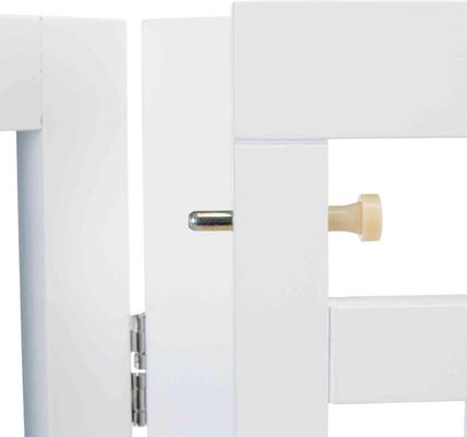 Show full view: TRIXIE Wooden Dog Gate, 63-in, White slide 6 of 8