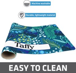 Drymate Lulu Green Personalized Dog & Cat Placemat slide 2 of 4