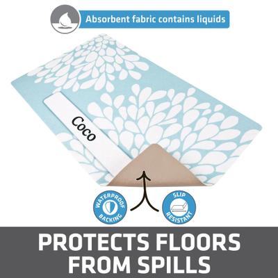 Show full view: Drymate Rejuvenation Personalized Dog & Cat Placemat, Blue slide 2 of 4