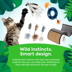 SmartyKat Instincts Chatty Chirp Plush HappyNip Silvervine & Catnip Bird Electronic Sound Cat Toy slide 2 of 8
