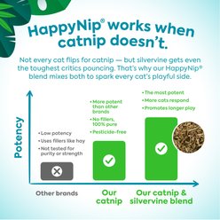 SmartyKat Instincts Safari Sneakers HappyNip Silvervine & Catnip Plush Cat Toys & Launcher Cat Toy, 3-pack & 1 count slide 2 of 8