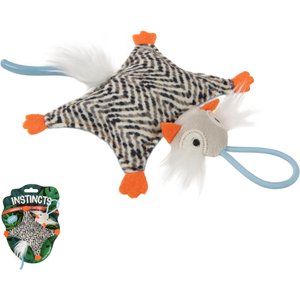 SmartyKat Instincts Soarin' Squirrel HappyNip Silvervine & Catnip Crinkle Plush Launch & Chase Cat Toy