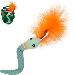 SmartyKat Instincts Tricky Twister Bendable with HappyNip Silvervine & Catnip Cat Toy