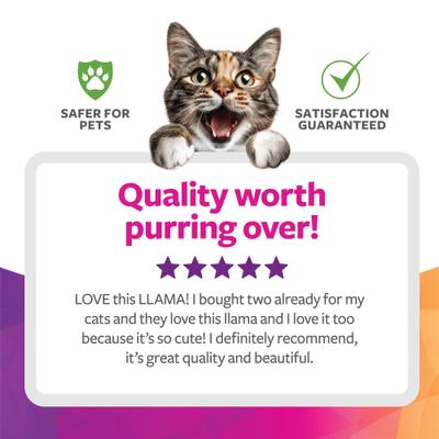 Show full view: SmartyKat Leggy Llama Kicker Cat Toy slide 6 of 9