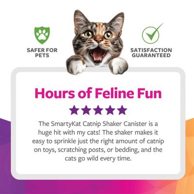 Show full view: SmartyKat Silvervine Cat Attractant Catnip, 2-oz canister slide 7 of 9