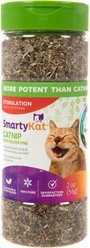 SmartyKat Silvervine Cat Attractant Catnip, 2-oz canister