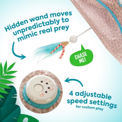 Show full view: SmartyKat Instincts Hidden Hijinks Electronic Motion Concealed Teaser Wand Cat Toy slide 2 of 8