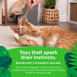 SmartyKat Instincts Mouser Mayhem HappyNip Silvervine & Catnip Compressed Cat Toy, set of 2 slide 2 of 7
