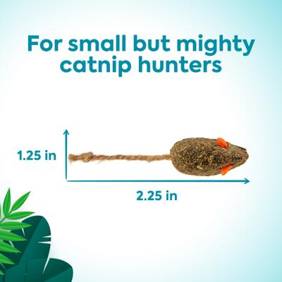 Show full view: SmartyKat Instincts Mouser Mayhem HappyNip Silvervine & Catnip Compressed Cat Toy, set of 2 slide 3 of 8
