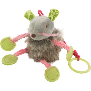 SmartyKat Bouncy Mouse Interactive Teaser Cat Toy, Color Varies