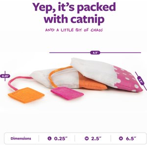SmartyKat Tea Teazers Catnip Cat Toys, 2 count