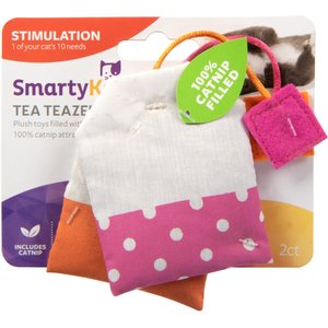 SmartyKat Tea Teazers Catnip Cat Toys, 2 count