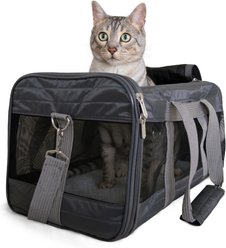 Sherpa Original Deluxe Airline-Approved Dog & Cat Carrier Bag, Charcoal, Large