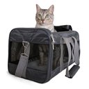 Sherpa Original Deluxe Airline-Approved Dog & Cat Carrier Bag, Charcoal, Large