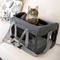 Show in main carousel: Sherpa Original Deluxe Airline-Approved Dog & Cat Carrier Bag, Charcoal, Medium slide 7 of 11
